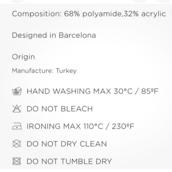 Mango Fuzzy Chunky Ribbed Curvy Winter Crewneck Pullover Size S Very Good - Picture 6 of 12